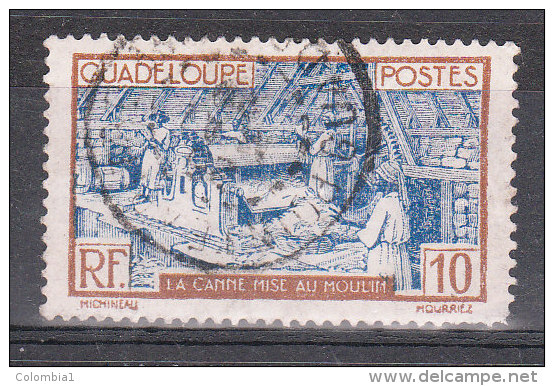 GUADELOUPE YT 103 Oblitéré POINTE A PITRE - Gebraucht