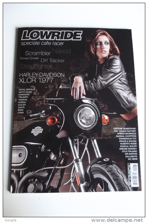 Lib285 Harley Davidson, HOG & Lowride Magazine, N.5 Riviste Specializzata Moto, America, 2011 - Motori