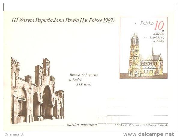 79638) CARD. MAXIMUM III-WIZYTA-PAPIEZA-JANA-P AWLA-II W-POLSCE 1987 - Maximum Cards