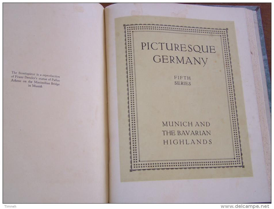 PICTURESQUE GERMANY by GERBER 4 series in one book ART CULTURE GALLERIES LANDSCAPE MUNICH BAVARIAN