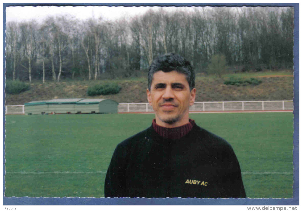 Carte Postale 59. Auby  Mr. Touhami Belaîche  Marathon Course à Pieds  Athlétisme  Trés Beau Plan - Auby