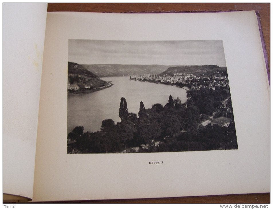 DER RHEIN VON MAINZ BIS KÖLN 24 ANSICHTEN IN FEINSTEN KUPFERTIEFDRUCK MIT BESCHREIBUNG IN MEHREREN SPRACHEN  BREMER & CO - Germany (general)