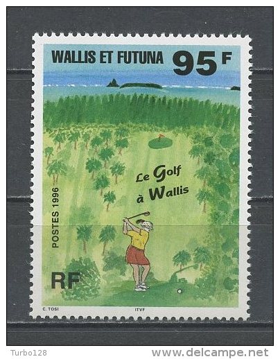 WALLIS FUTUNA 1996 N° 486 ** Neuf = MNH Superbe  Cote: 3.50 € Sports Golf - Unused Stamps