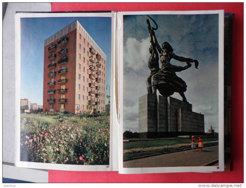 Moscow - Photo Book Leporello - Russia USSR - unused