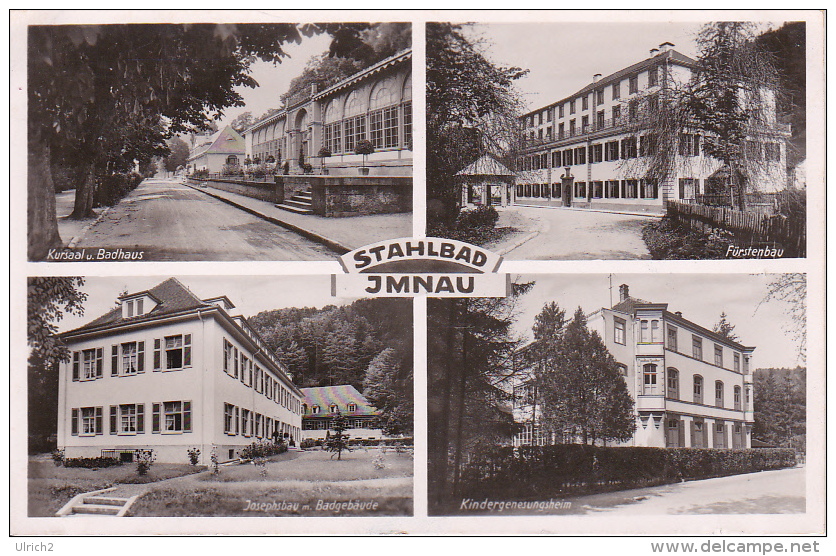 AK Stahlbad Imnau - Mehrbildkarte - 1951 (7767) - Haigerloch