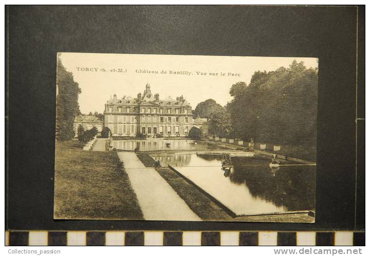 TORCY CHATEAU DE RANTILLY VUE SUR LE PARC - Torcy