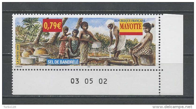 MAYOTTE 2002 N° 130 **  Neuf = MNH  Superbe Sel De Bandrélé Métiers Professions - Unused Stamps