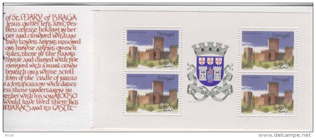 Portugal 1986 Castle Booklet SG2041 UNHM FC51 - Booklets