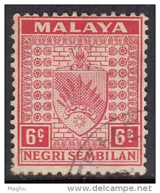 8c 1935 Used, Negri Sembian, Malaya, As Scan - Negri Sembilan