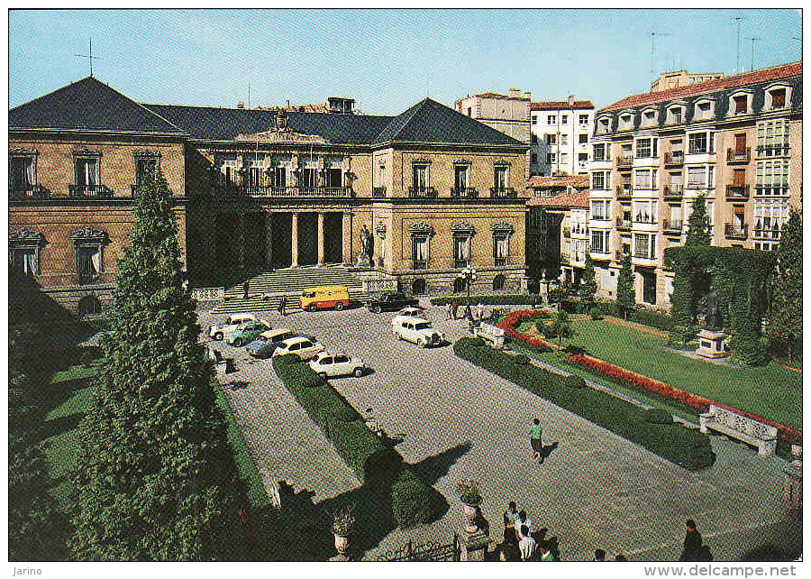 Espana, Pais Vasco, Vitoria, Plaza De La Provincia, Auto-voiture, Circulante Si 1965 - Álava (Vitoria)