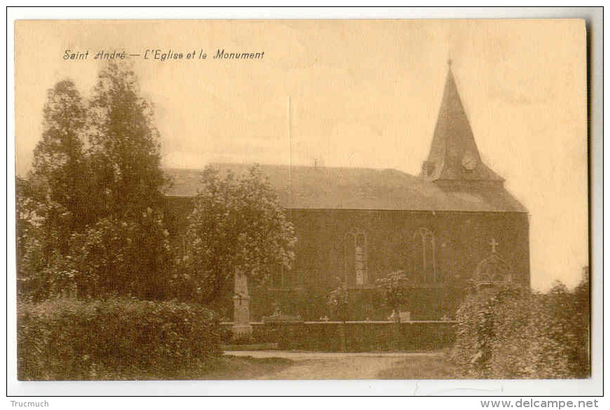 E2206  -    SAINT  -  ANDRE  -  L'église Et Le Monument - Dalhem