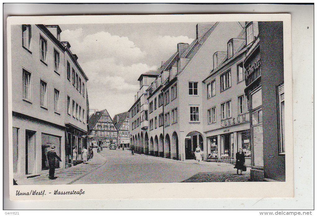 4750 UNNA, Wasserstrasse, 1955 - Unna