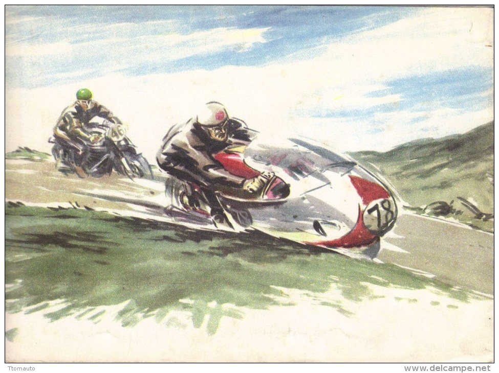 Castrol Achievements  -  1957  -  Illustrated By Gordon Horner - Transports