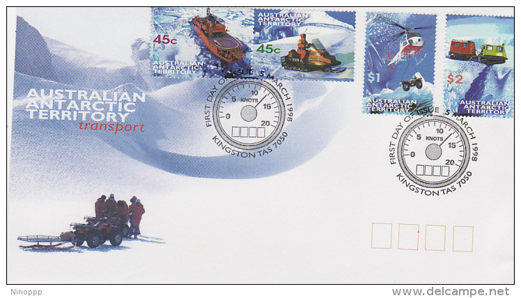 Australian Antarctic Territory 1998 Transport FDC - FDC