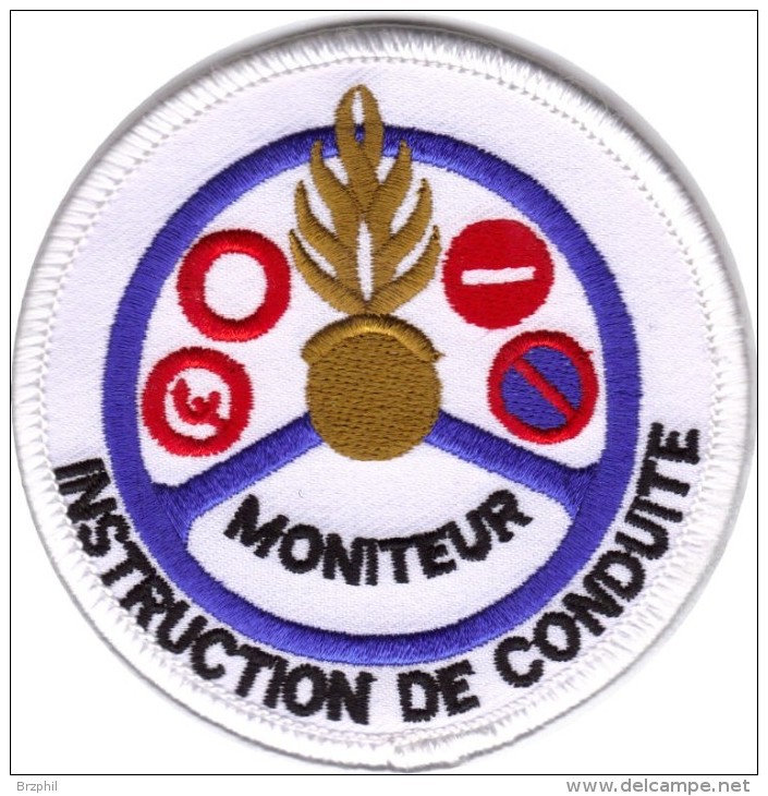 Gendarmerie - Moniteur Instruction De Conduite Bronze - Polizei