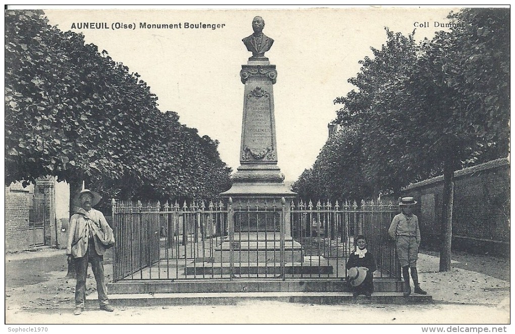 PICARDIE - 60 - OISE - AUNEUIL - Monument Boulenger - Animation - Auneuil