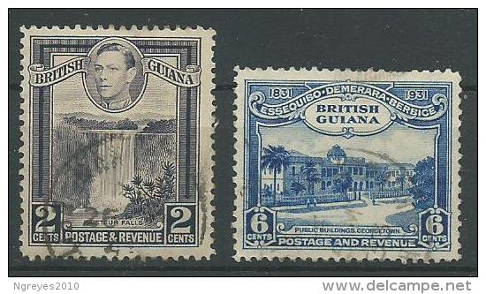 140017551  BRTISH GUIANA  YVERT   Nº  138/40 - Britisch-Guayana (...-1966)