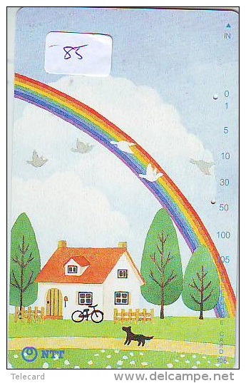 ARC EN CIEL - RAINBOW - Regenboog - Regenbogen Phonecard Telefonkarte (85) - Astronomia