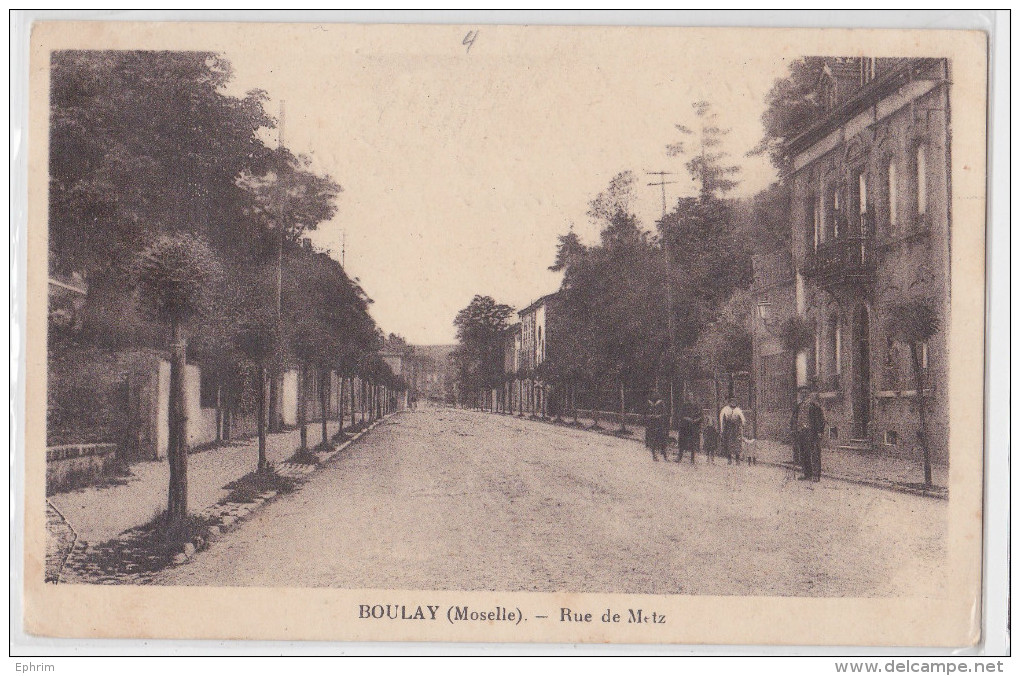 BOULAY (Moselle) - Rue De Metz - Boulay Moselle