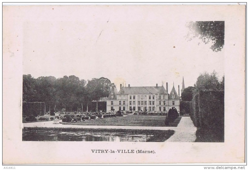 Cpa  VITRY LA VILLE   (marne ) - Vitry-la-Ville