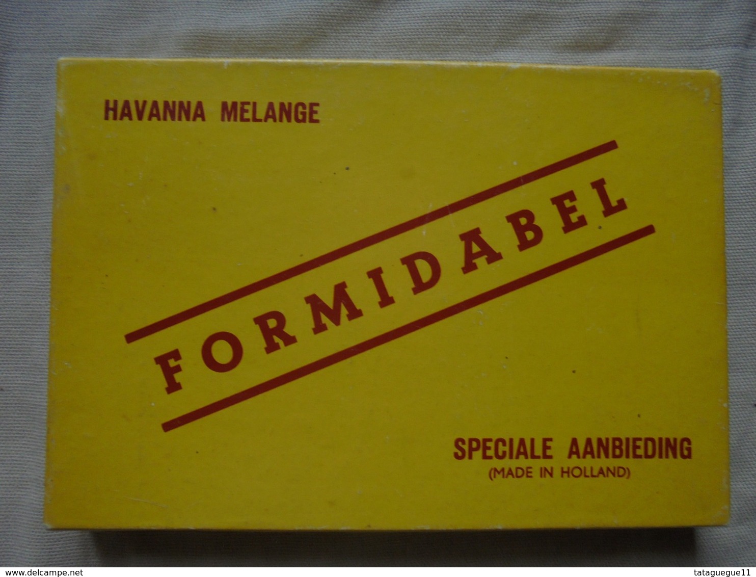 Ancien - Boite De Cigares FORMIBABEL -HOLLAND- Années 60 - Other & Unclassified