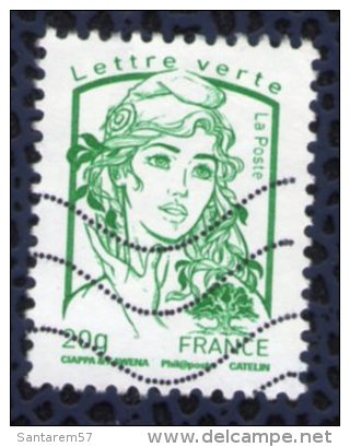 France Oblitéré Used Stamp Marianne De La Jeunesse Ciappa Et Kawena LV 20 G. 2013 - 2013-2018 Marianne Of Ciappa-Kawena