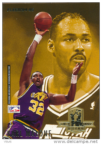 Basket, NBA, Career Award Achievement, Fleer' 94-95 : PATRICK EWING, KARL MALONE - 1990-1999