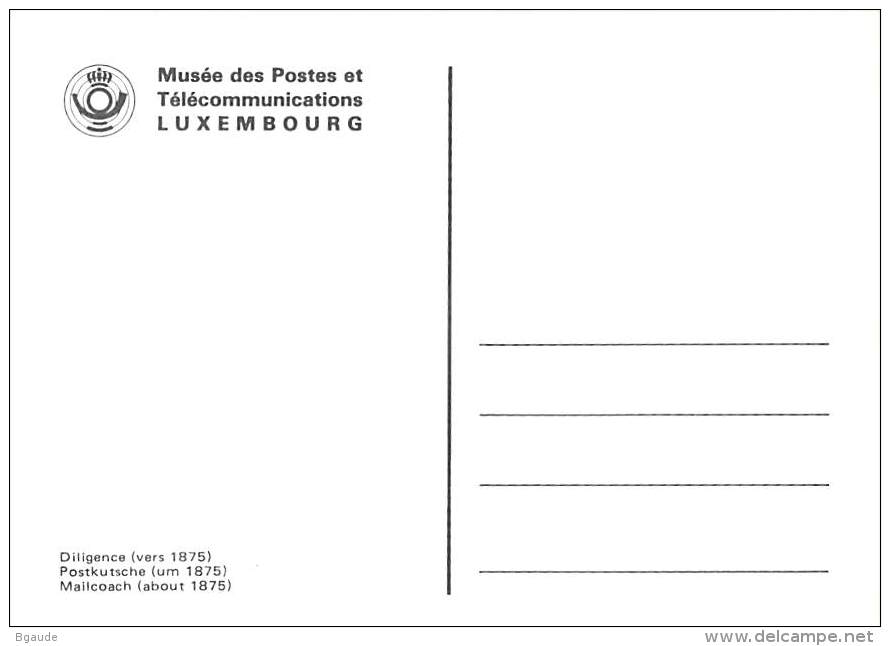 LUXEMBOURG  CARTE Philatelique  NUM-YVERT 937 EUROPA HISTOIRE DES POSTES - Maximum Cards