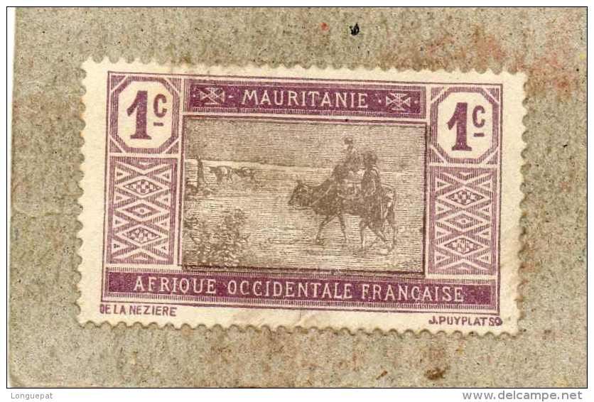 MAURITANIE : Berger Et Zébus - - Used Stamps