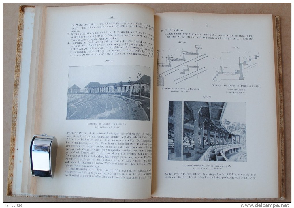 SIEFFERT 1928 Anlagen für Sport und Spiel ARCHITECTURE Athletic facilities ALLEMAGNE