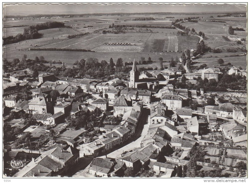 Cpsm  88 Vosges Bulgneville Vue Aerienne - Bulgneville