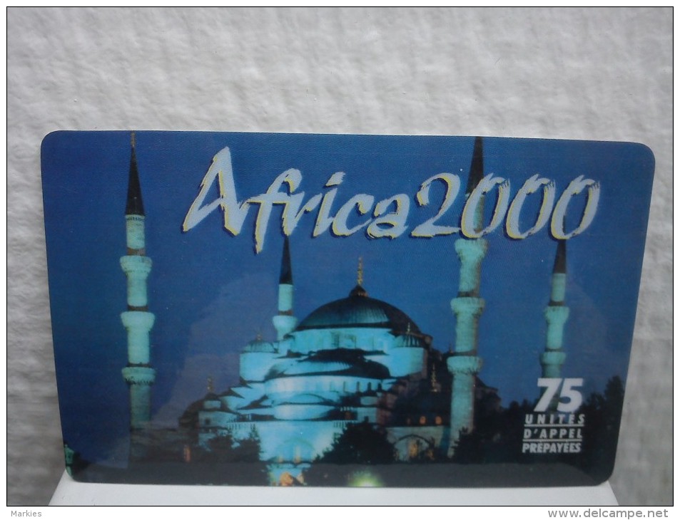 Africa 2000 75 Unites Used - Tickets FT