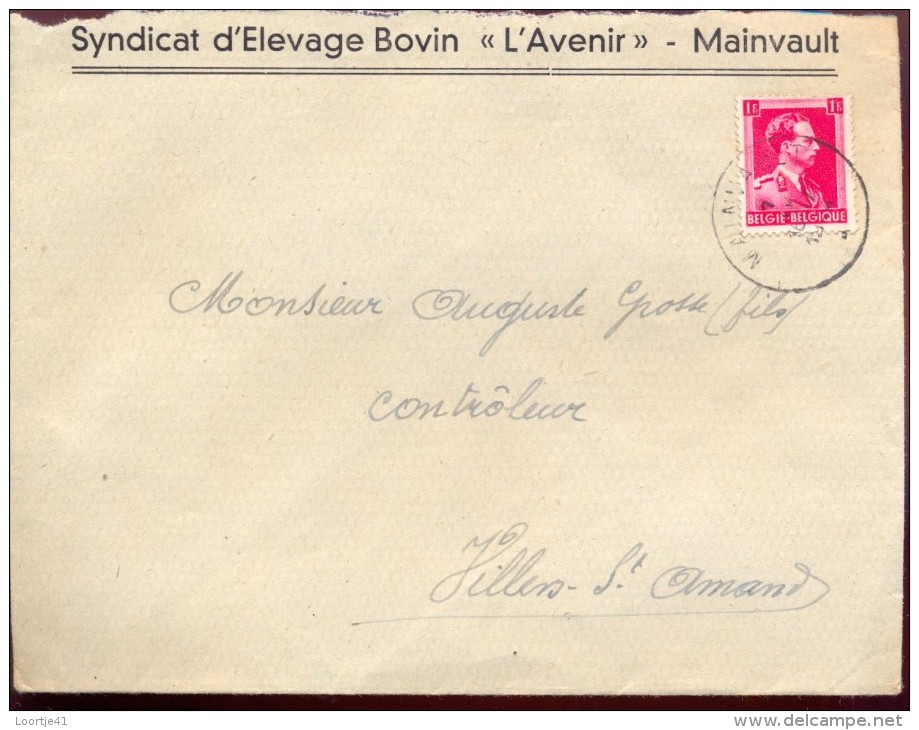 Omslag Enveloppe Syndicat D'élevage Bovin L'Avenir - Mainvault - Enveloppes