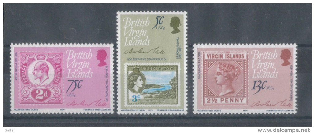 BRITISH VIRGIN ISLANDS  1979   SIR ROWLAND HILL   MNH - Iles Vièrges Britanniques