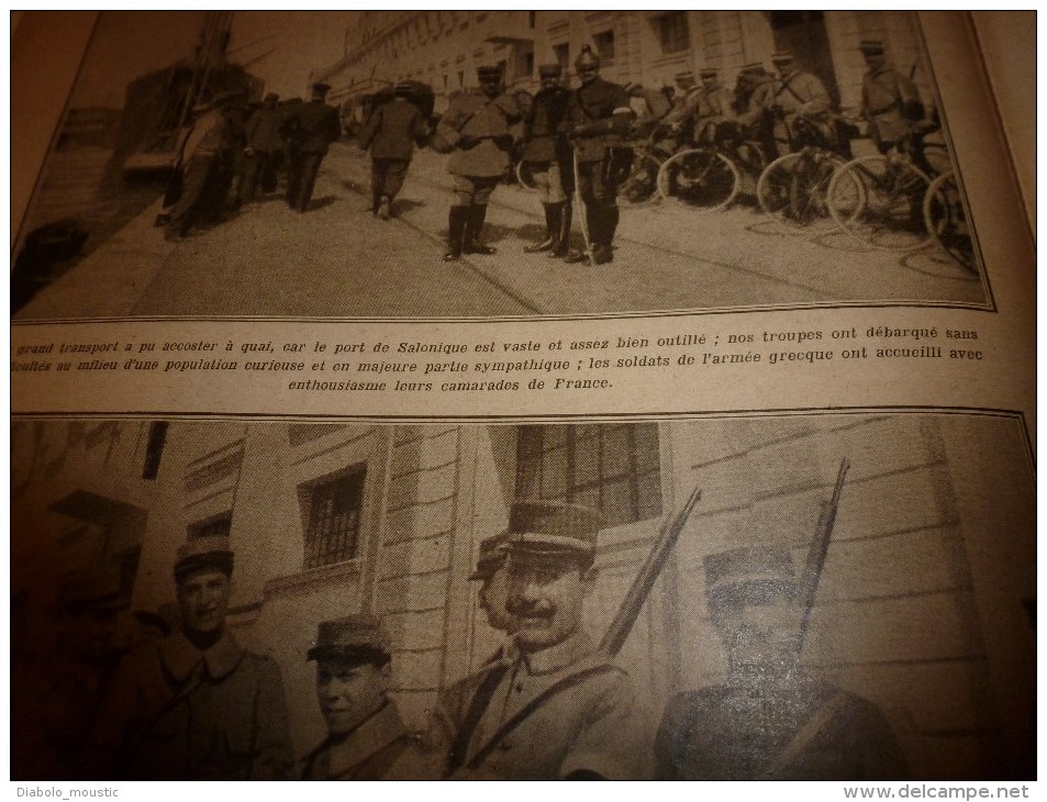 1915 JOURNAUX De GUERRE(Le Pays De France) :Salonique;Art De Poilus;Tommies;Fontaine-aux-Charmes;Horse-Gards;Zouaves - Francés