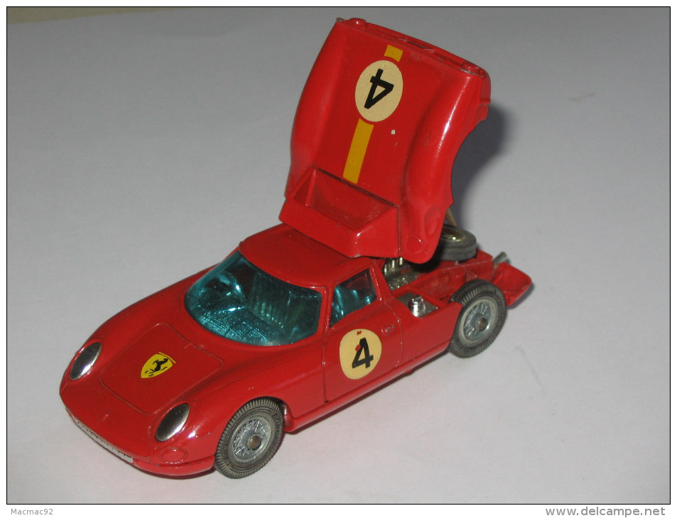 CORGI TOYS - FERRARI BERLINETTA 250 LE MANS - Made In GT Britain   **** EN ACHAT IMMEDIAT **** - Corgi Toys