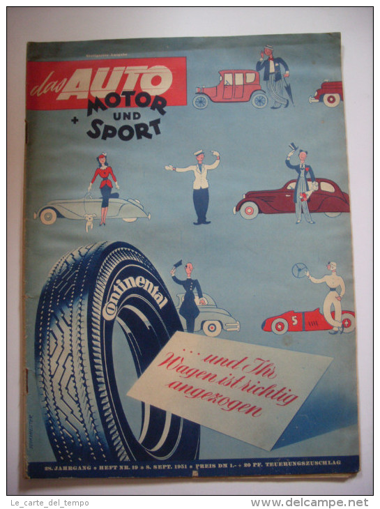 Auto Motor Sport 08. September 1951 - Auto & Verkehr