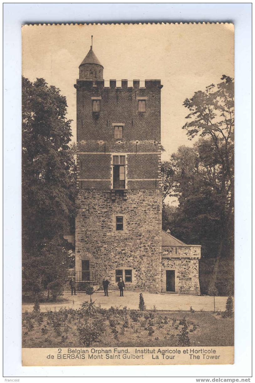 Institut Agricole Et Horticole De Bierbais. La Tour. Belgian Orphan Fund. 1923 Edition Belge Bruxelles - Mont-Saint-Guibert