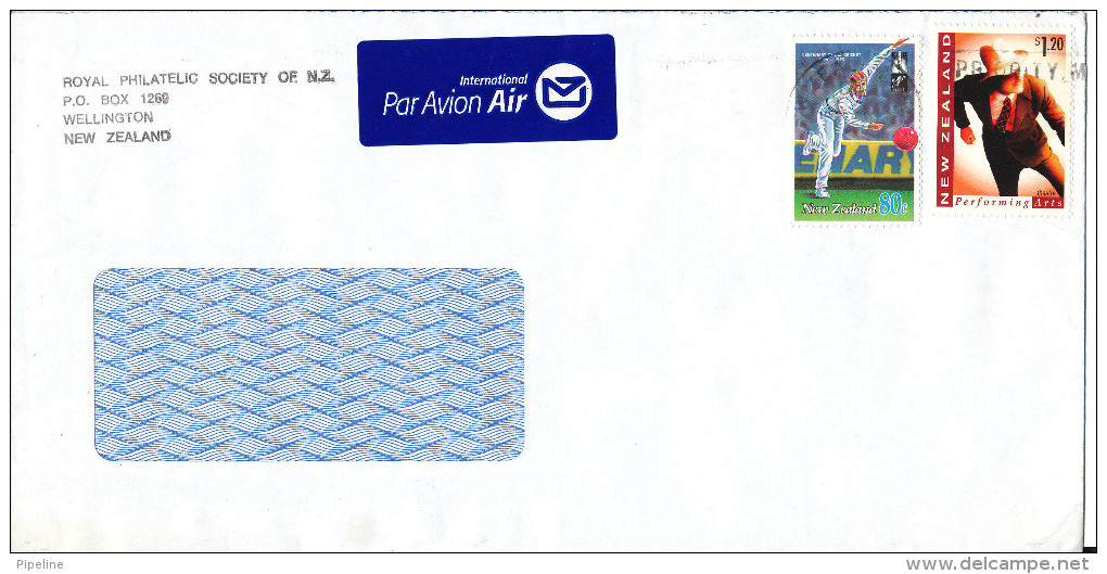 New Zealand Cover 1998-99 - Covers & Documents