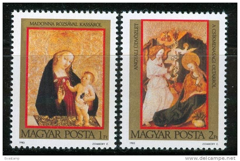 HUNGARY - 1983. Christmas Cpl.Set MNH!! - Ongebruikt