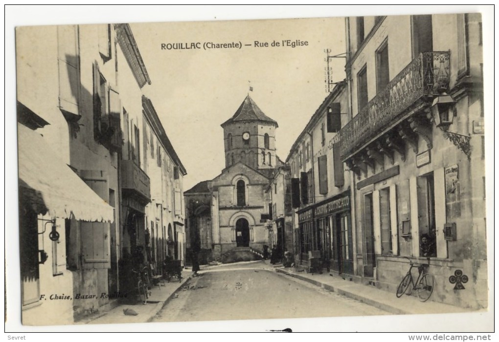 ROUILLAC -   Rue De L'Eglise. - Rouillac