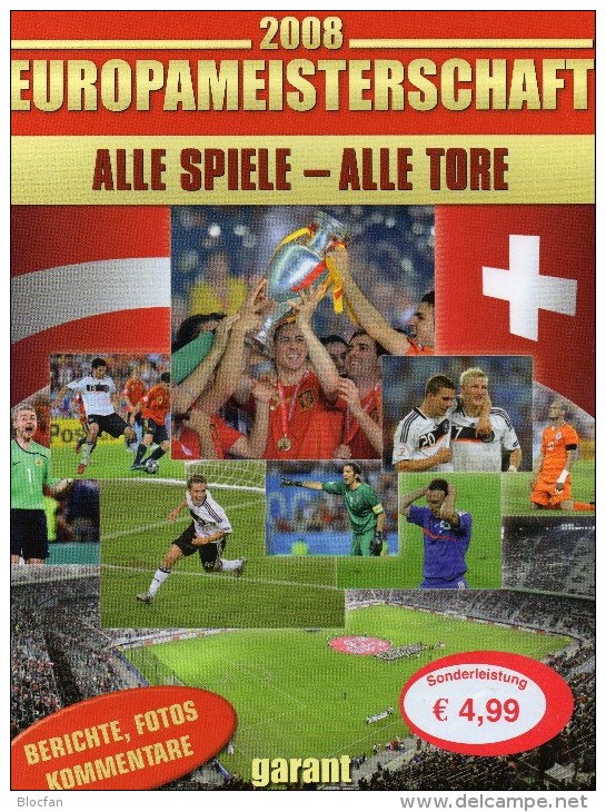 Fußball EUROPA championat 2008+MICHEL Katalog 2014+Brasilien 2264/7,4ZD+4-Block ** 65€ Recife Rio soccer sheet bf BRAZIL