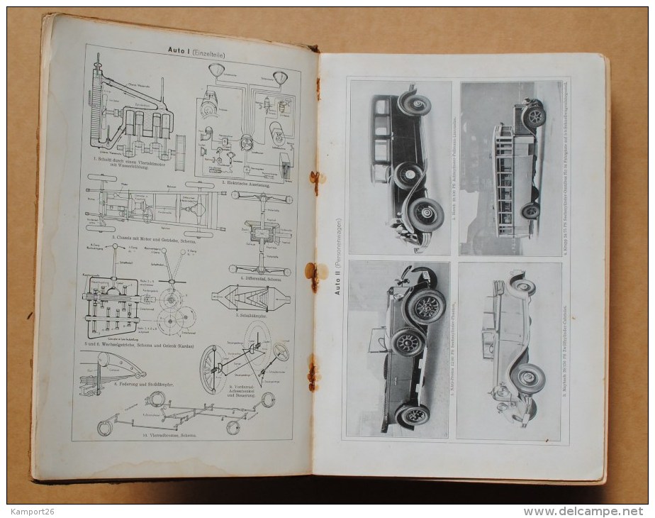 1932 Von A Bis Z Das KONVERSATIONS - LEXIKON Histoire Illustré - Encyclopedias