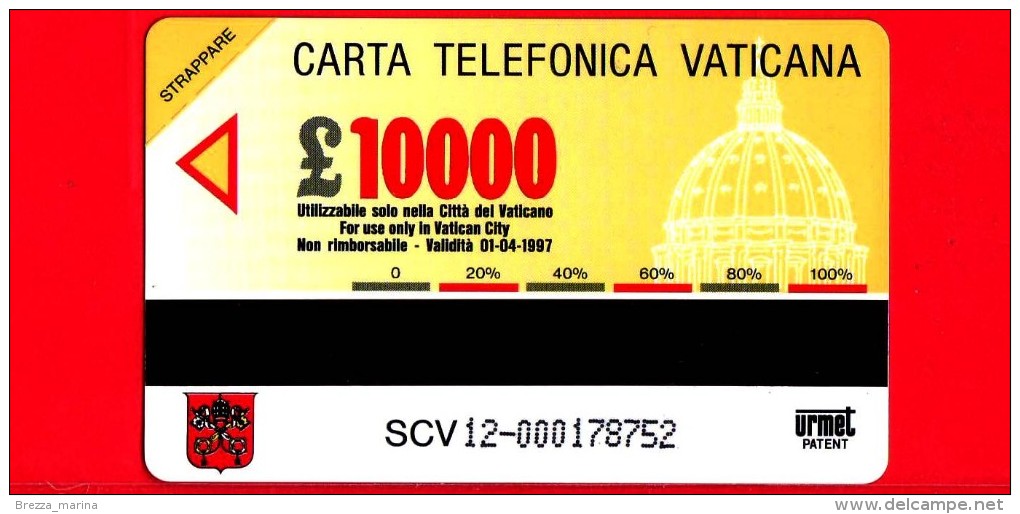 Scheda Telefonica - Nuova - VATICANO N. 12 - C&C 6012 - Anno Europeo Della Natura - Leone - W. Peter - Vaticaanstad