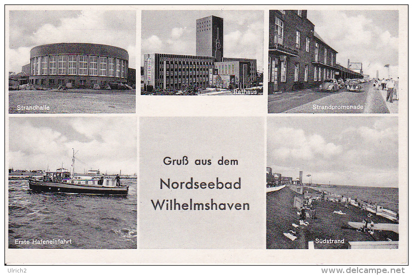 AK Nordseebad Wilhelmshaven - Mehrbildkarte - 1953 (8280) - Wilhelmshaven