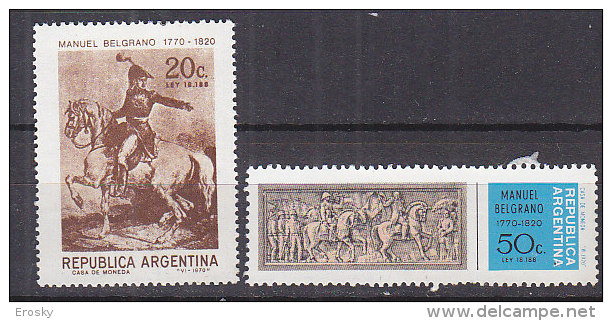 D0864 - ARGENTINA Yv N°863/64 ** - Neufs