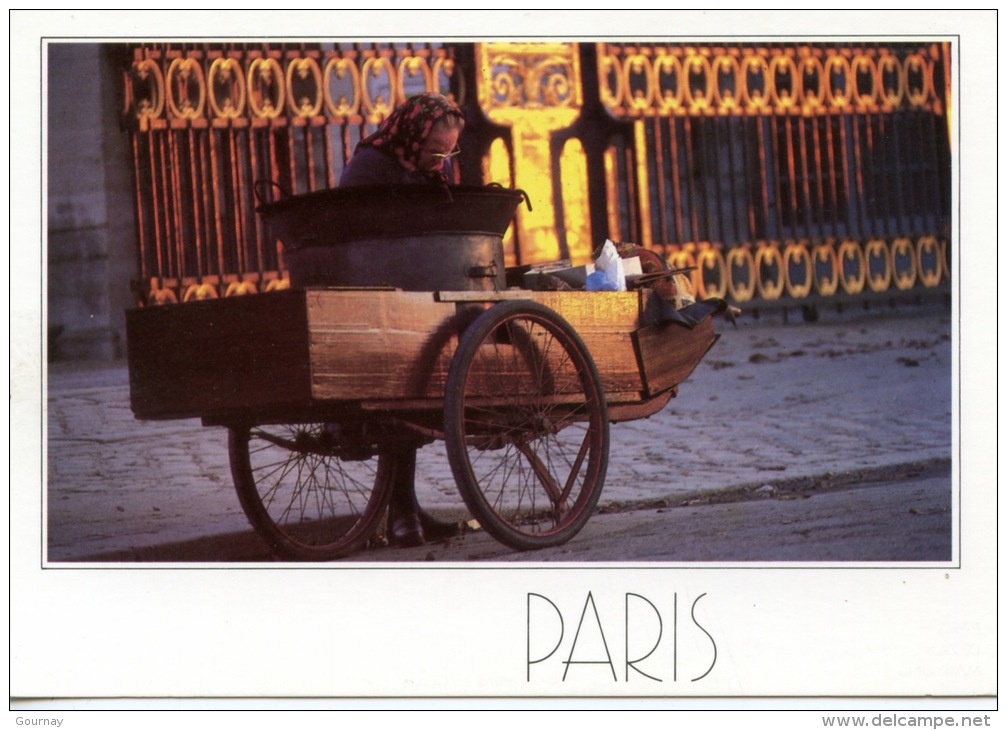 Paris Marchande De Marrons Devant Les Tuileries - Coll Prestige  Ed De France N°15/75/058 Cp Vierge - Marchands Ambulants