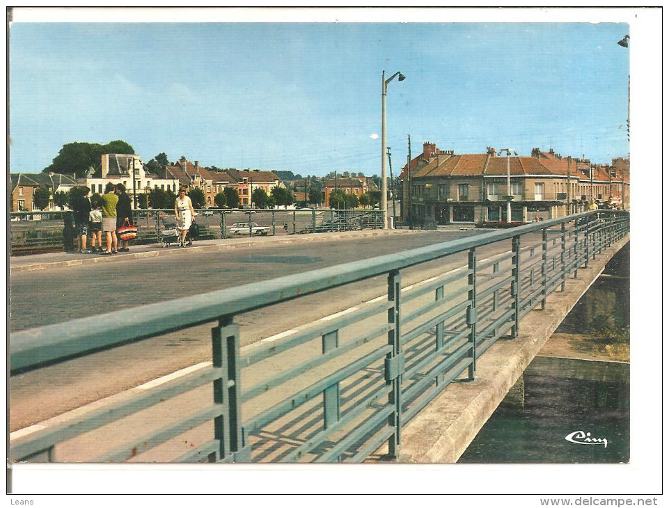 BOUCHAIN  Le Pont Sur L'escaut - Bouchain