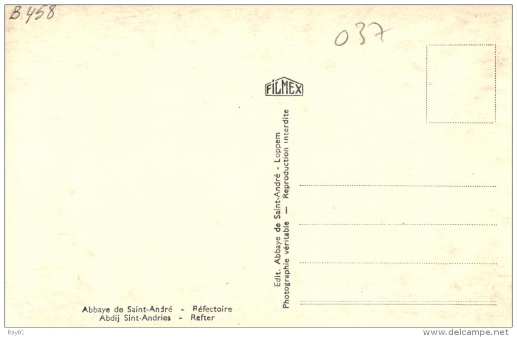 BELGIQUE - FLANDRE OCCIDENTALE - ZEDELGEM - LOPPEM - Abbaye De Saint-André - Réfectoire - Abdij Sint-Andries - Refter. - Zedelgem