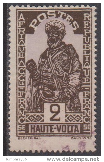 1928 - HAUTE-VOLTA - Y&T 44 [Chef Haussa] - Oblitérés